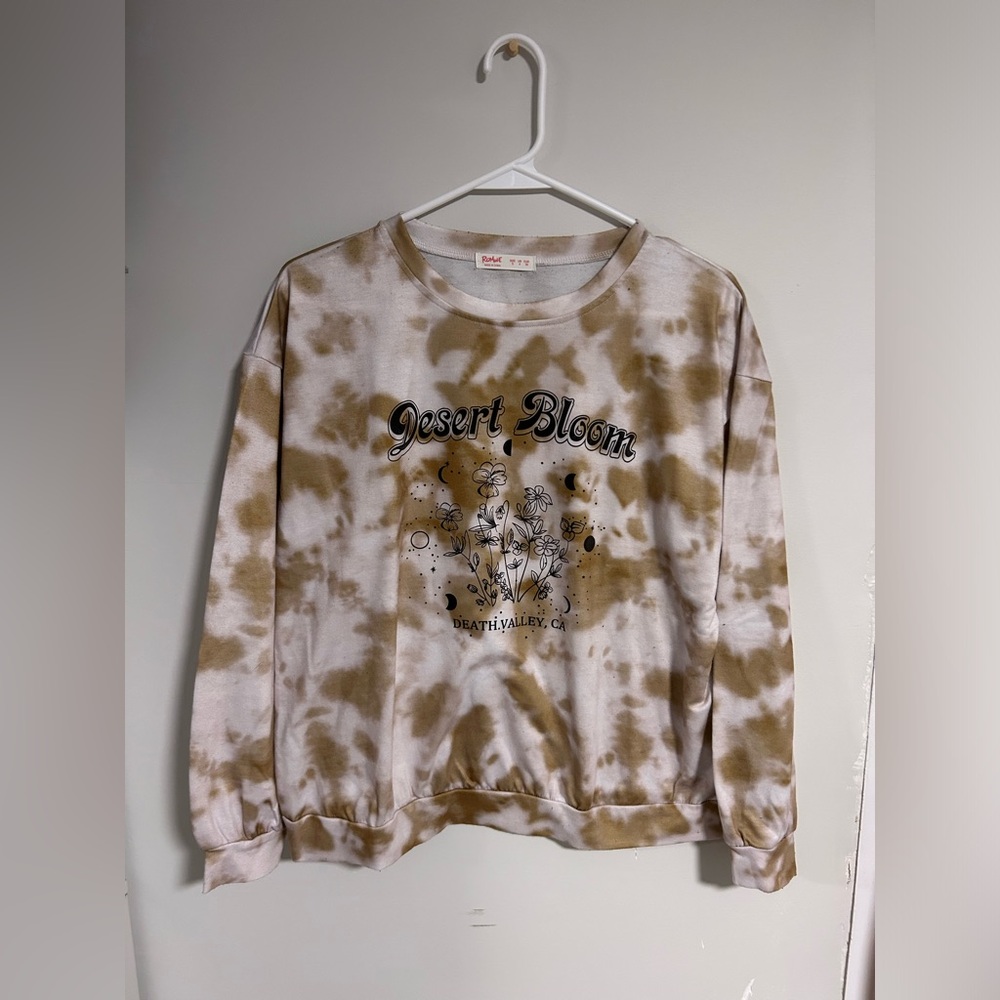 Romwe
Multicolored 
Crewneck
Sweatshirt